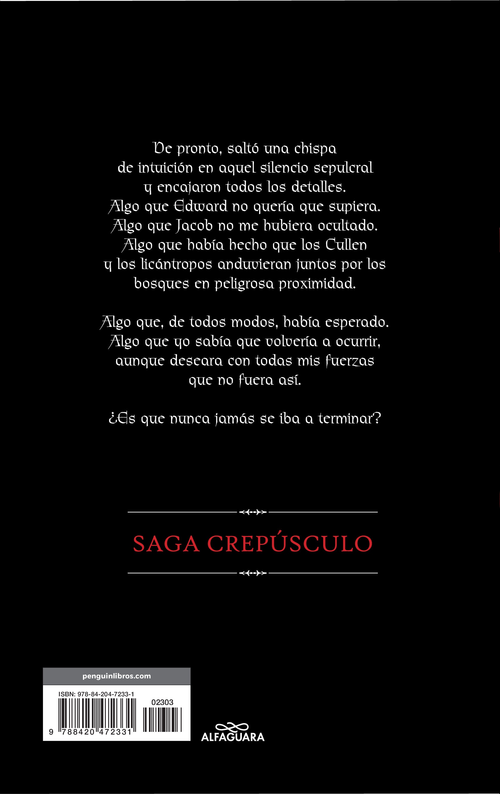 Eclipse (Saga Crepúsculo 3)  (Tapa blanda) 2
