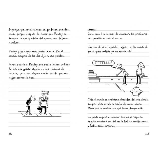 Diario de Greg 1 - Un pringao total (edición especial limitada bañada en queso): Rasca y descubre el tufo a queso (Tapa dura) 6
