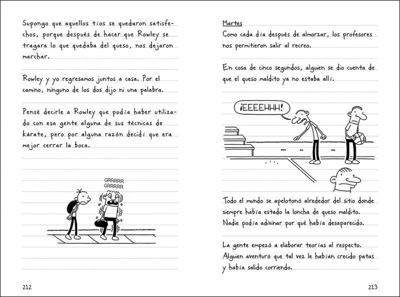 Diario de Greg 1 - Un pringao total (edición especial limitada bañada en queso): Rasca y descubre el tufo a queso (Tapa dura) 9