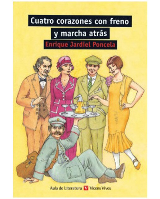 Portada de CUATRO CORAZONES CON FRENO..N-C.