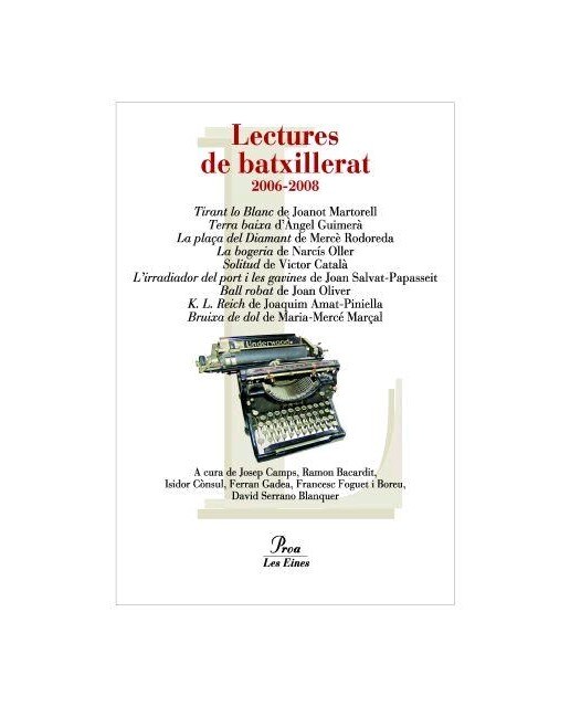 Lectures de batxillerat 2006-2008