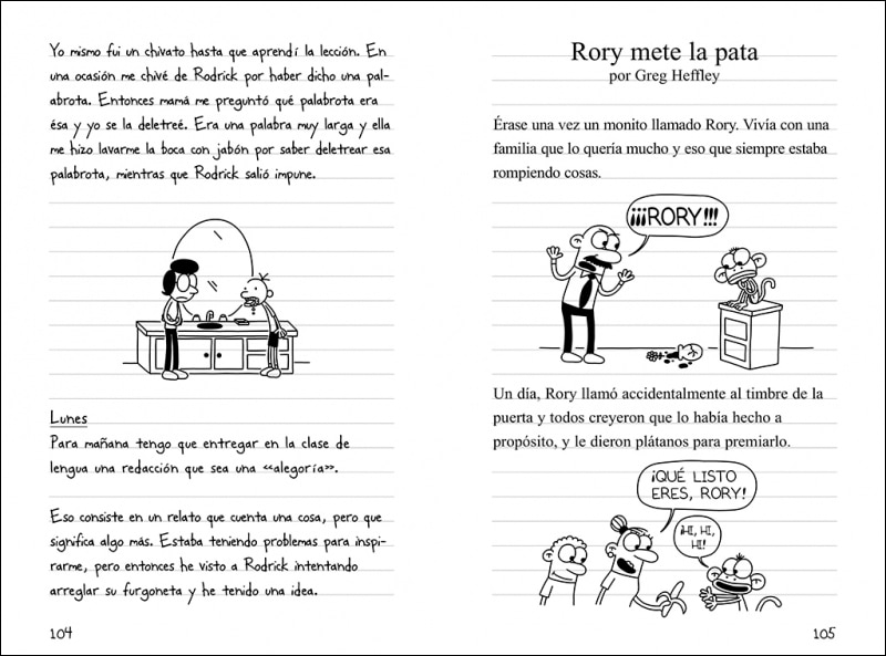 Diario de Greg 2 - La ley de Rodrick: La ley de rodrick  (Tapa dura) 5