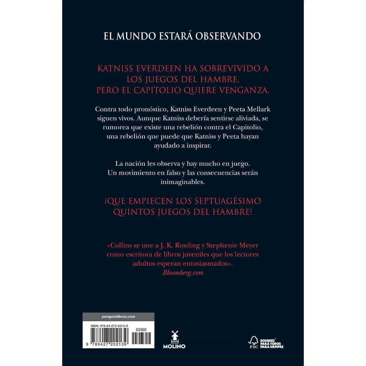 En llamas (Los Juegos del Hambre 2) (Tapa blanda) 3