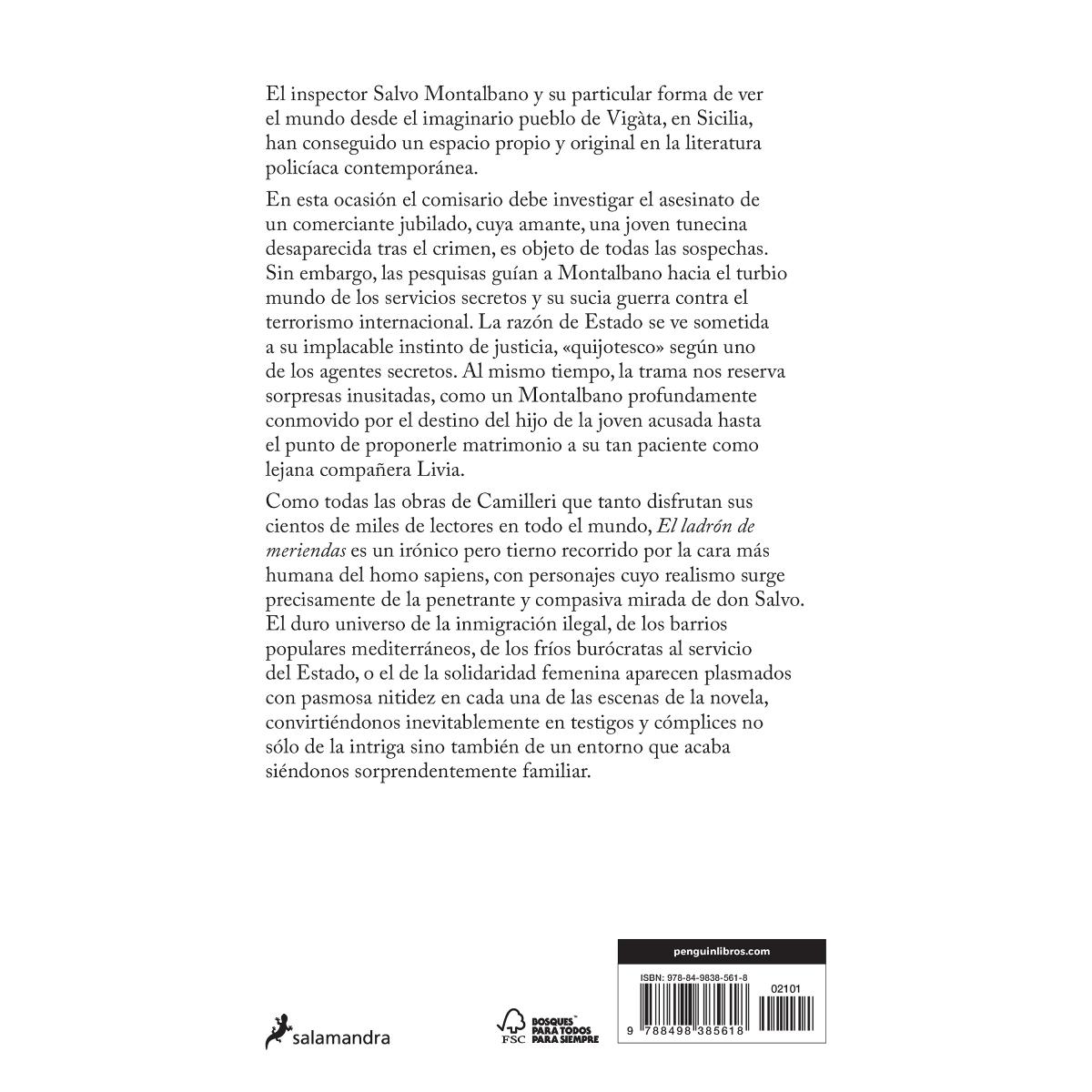 El ladrón de meriendas (Comisario Montalbano 3): Montalbano - libro 3 (Capa mole) 2
