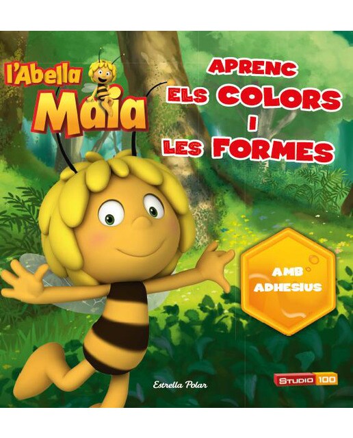 Aprenc els colors i les formes amb l'Abella Maia: Amb adhesius