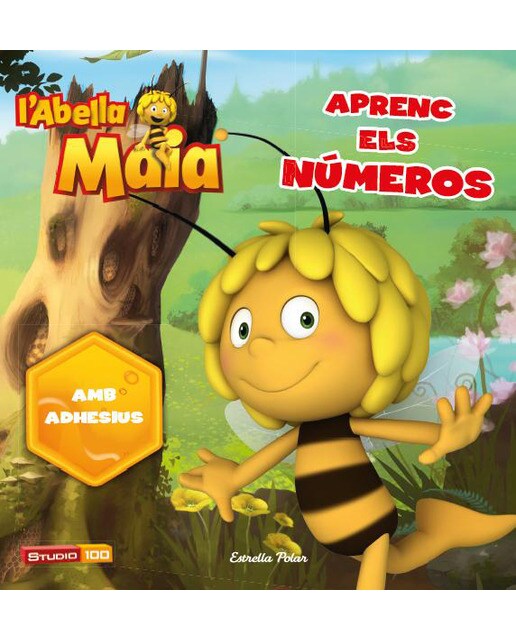 Aprenc els números amb l'Abella Maia: Amb adhesius