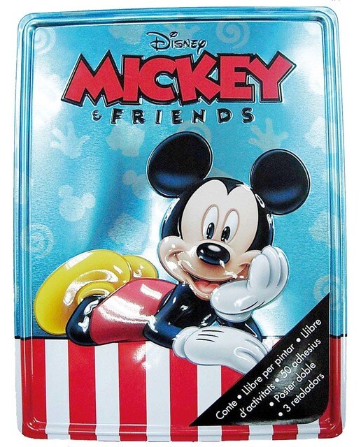 Mickey i els seus amics. Caixa metàl·lica 1