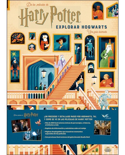 Harry Potter: explorar Hogwarts  (Tapa dura)