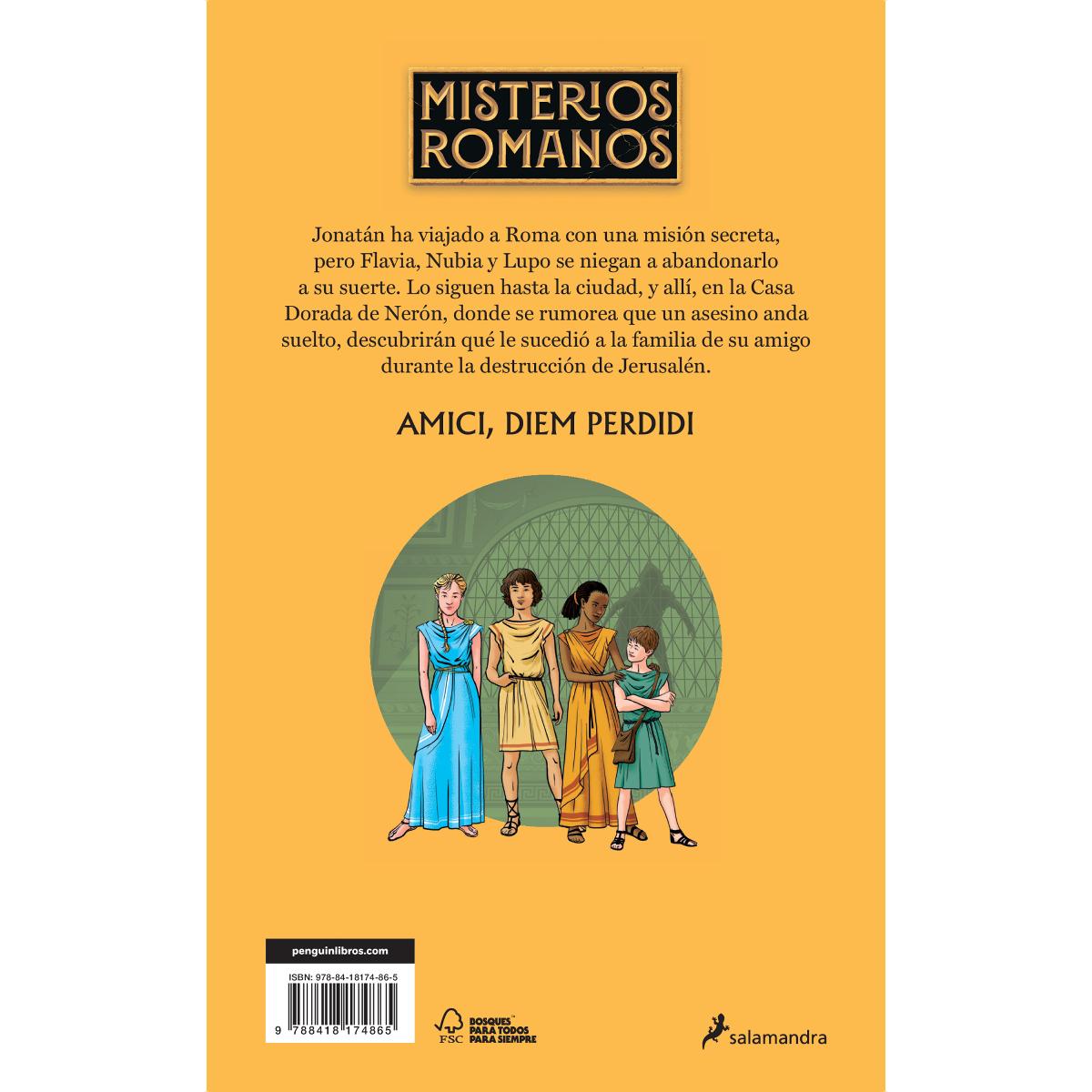 Asesinos en Roma (Misterios romanos 4)  (Tapa blanda) 2