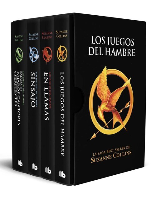 Imagem 0 de Los Juegos del Hambre - Estuche con: Los juegos del hambre | En llamas | Sinsajo | Balada de pájaros cantores y serpientes (Capa mole)