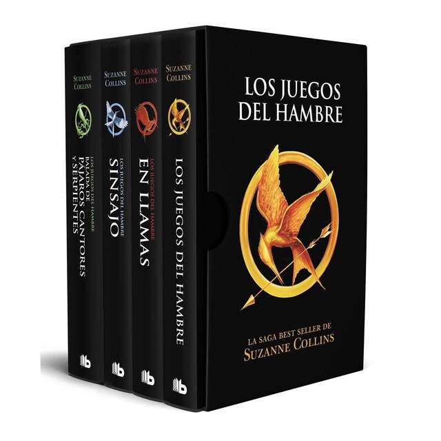 Estuche Los Juegos del Hambre: Los juegos del hambre | En llamas | Sinsajo | Balada de pájaros cantores y serpientes  (Tapa blanda)