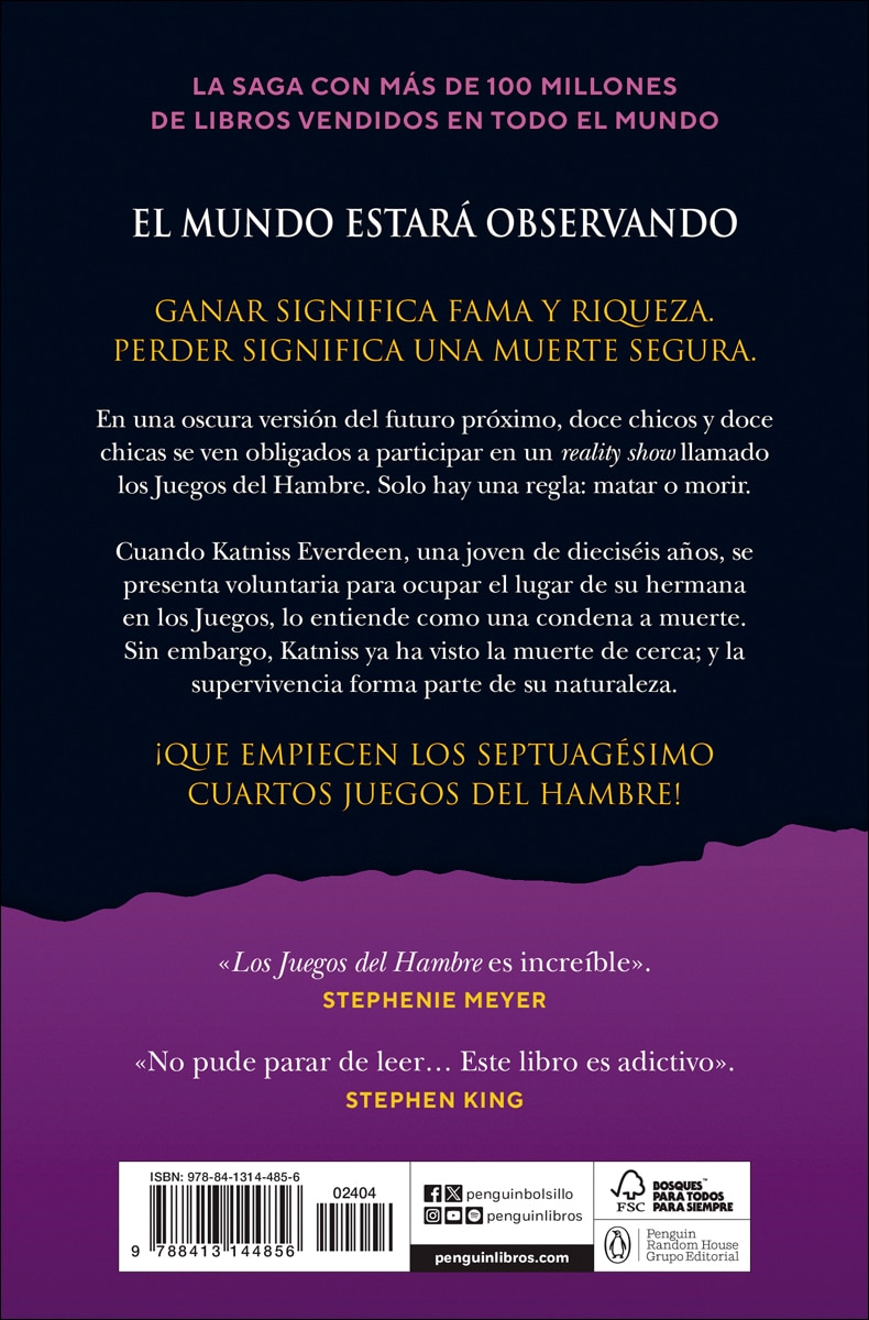 Los Juegos del Hambre (Los Juegos del Hambre 1) (Tapa blanda) 2