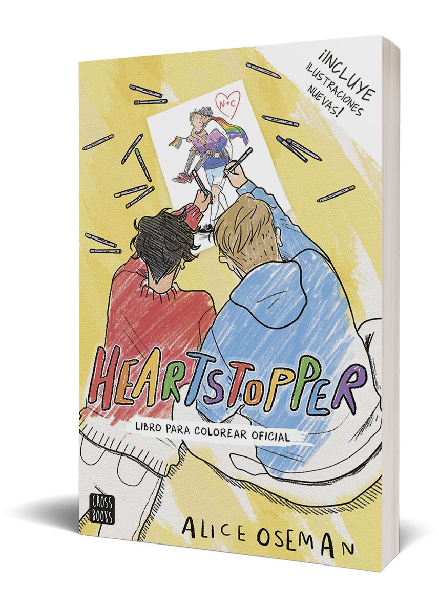 Heartstopper: Libro para colorear oficial (Tapa blanda con solapas Tapa blanda) 2