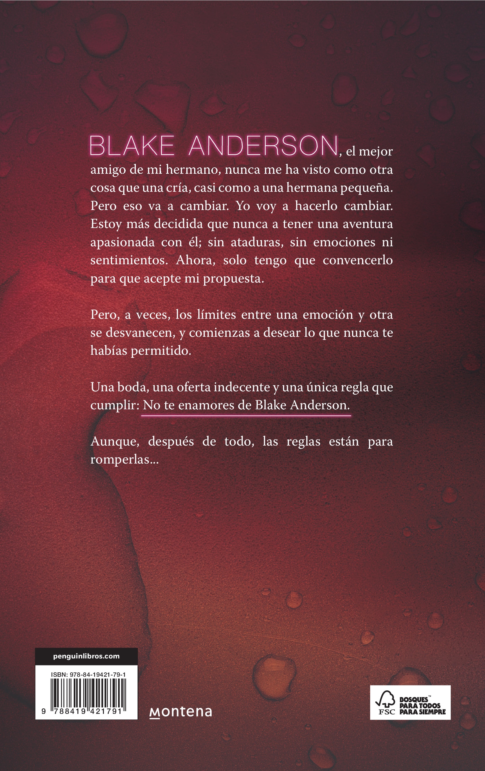 No te enamores de Blake Anderson (Hermanos Anderson 1)  (Tapa blanda) 2