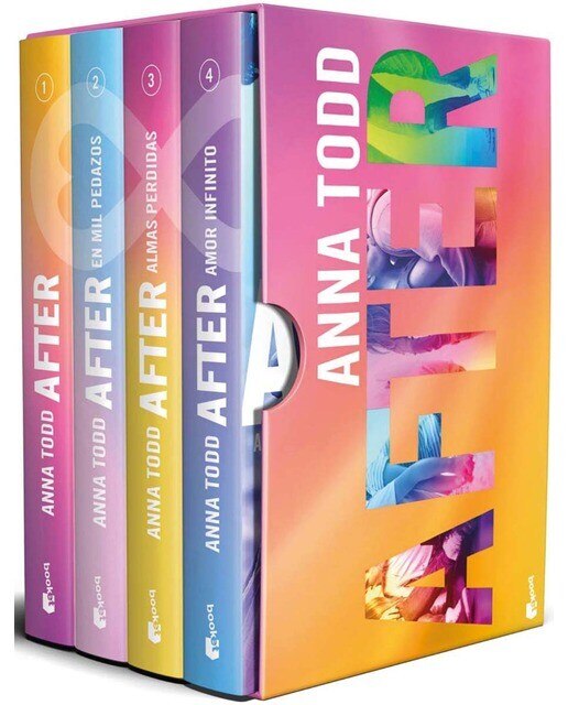 Imagem 0 de Estuche After: Incluye After, After. En mil pedazos, After. Almas perdidas y After. Amor infinito