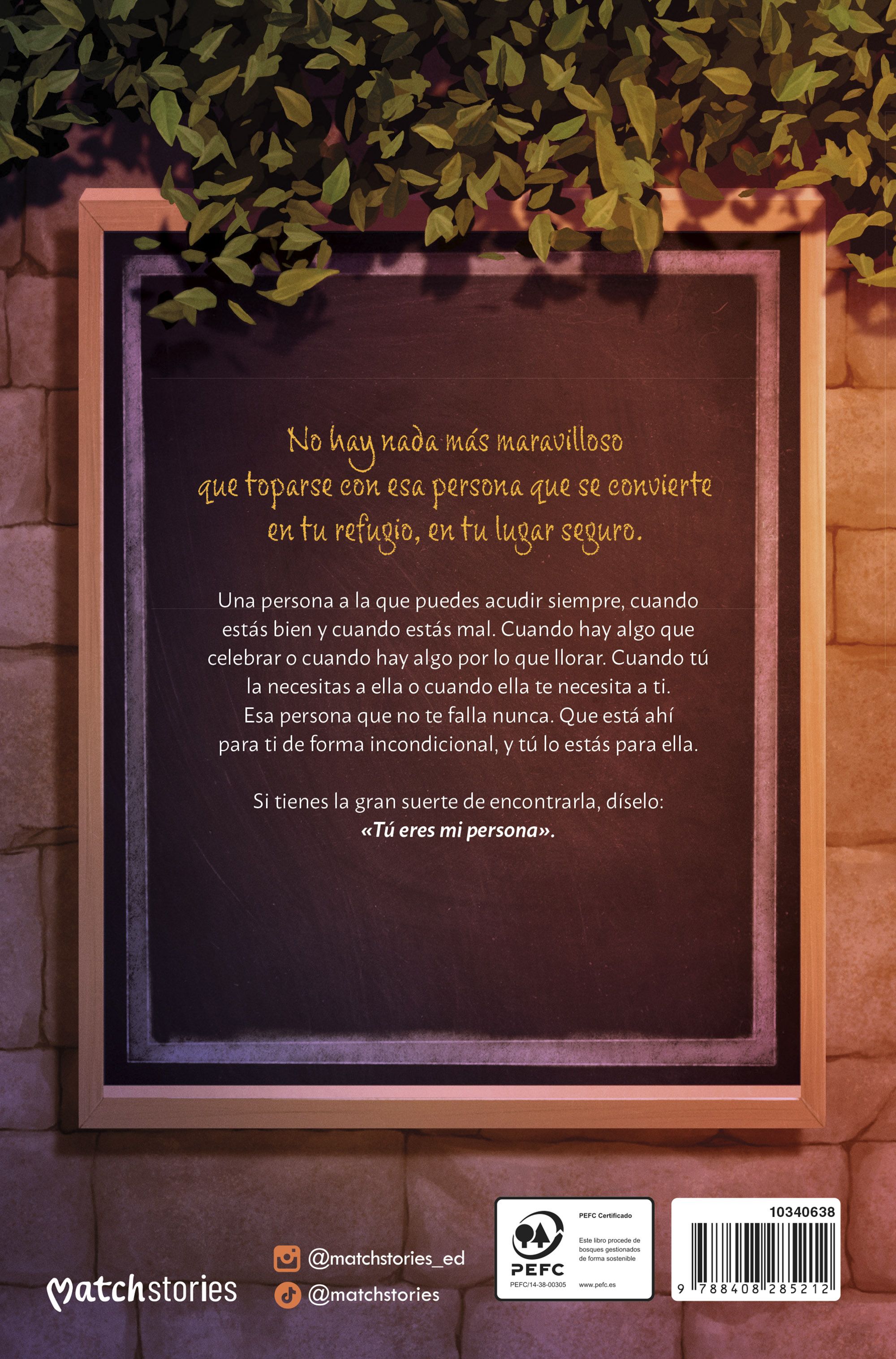 Tú eres mi persona  (Tapa blanda con solapas) 2