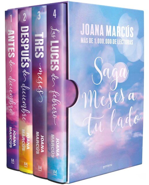 Imagem 0 de Saga Meses a tu lado (estuche con: Antes de diciembre | Después de diciembre | Tres meses | Las luces de febrero) (Capa mole)