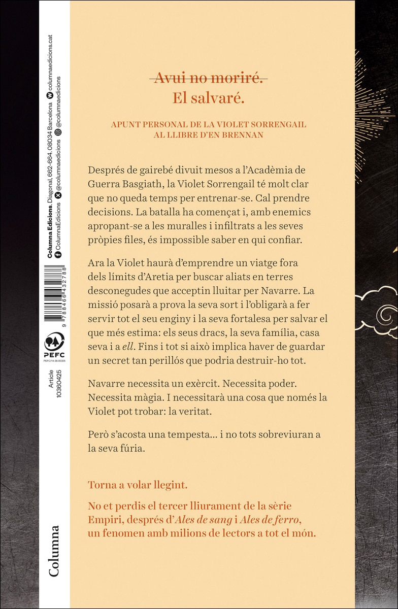 ALES D’ÒNIX (EMPIRI 3) (Tapa dura) 2