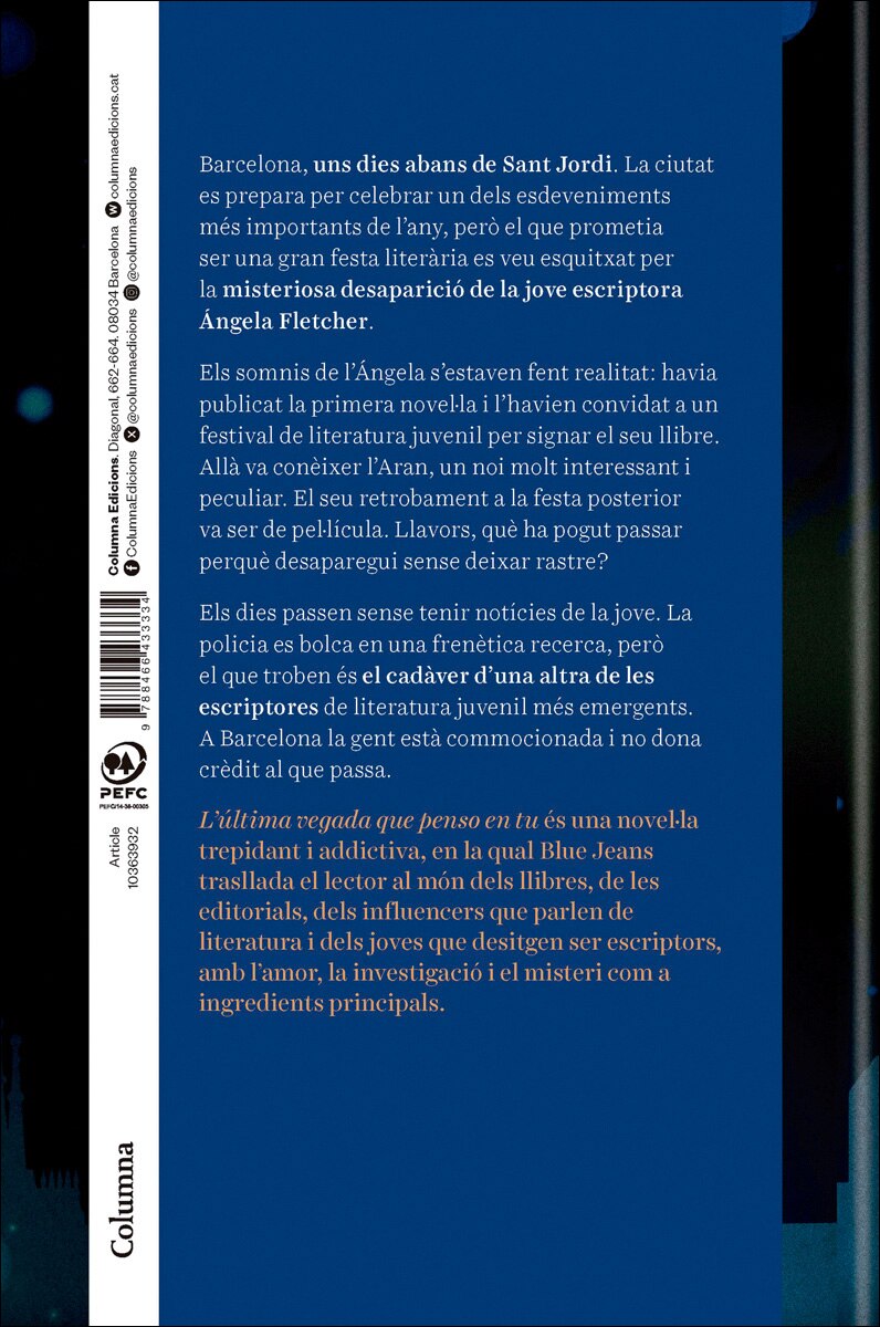 L'última vegada que penso en tu (Capa mole com abas) 2