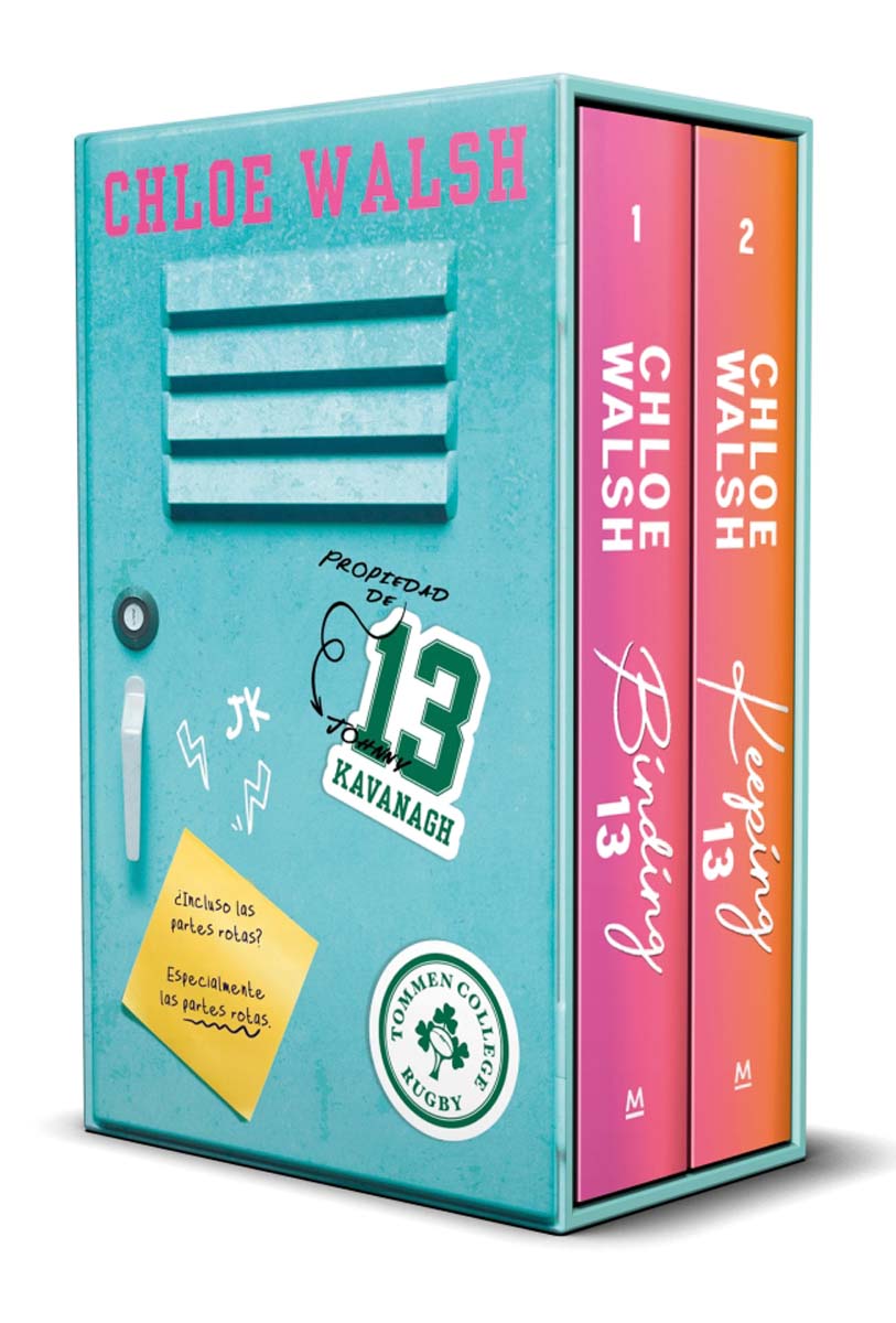 Imagem 0 de Estuche Los Chicos de Tommen: Binding 13 y  Keeping 13 (Johnny y Shannon) (Capa mole)