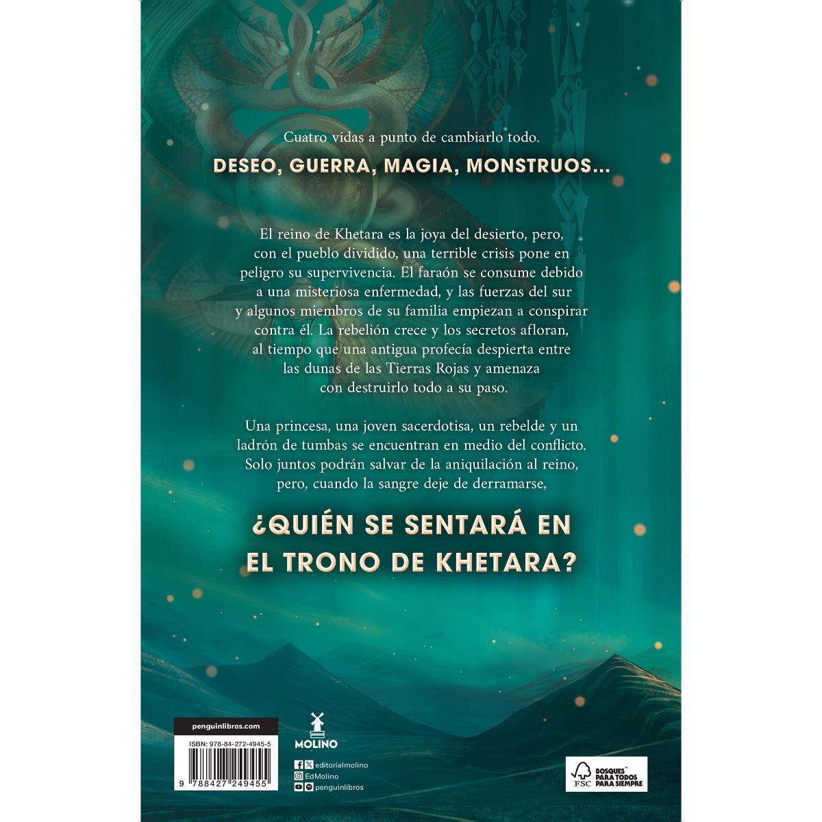 Su rostro es el sol (El trono de Khetara 1) (Capa dura) 3
