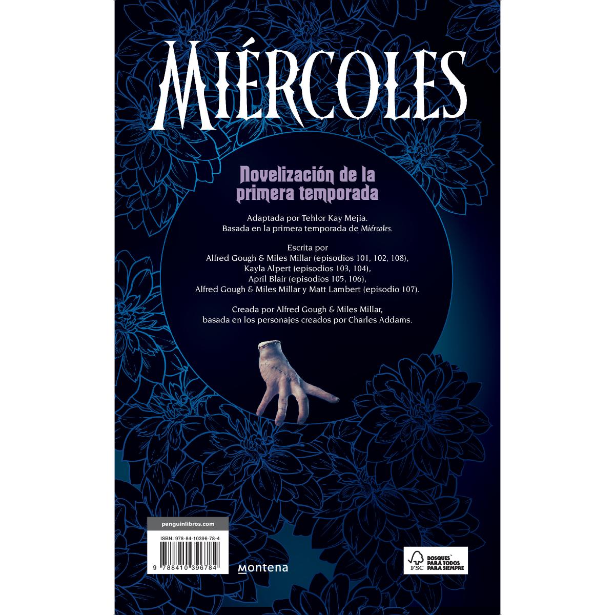 Miércoles. Novelización de la primera temporada (Capa mole) 2
