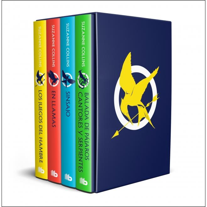 Imagem 0 de Los Juegos del Hambre (edición estuche con nuevo diseño internacional): Contiene: Los Juegos del Hambre | En llamas | Sinsajo | Balada de pájaros can