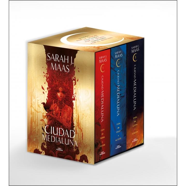 Imagem 0 de Estuche Ciudad Medialuna (contiene: Casa de tierra y sangre | Casa de cielo y aliento | Casa de llama y sombra) (Capa mole)