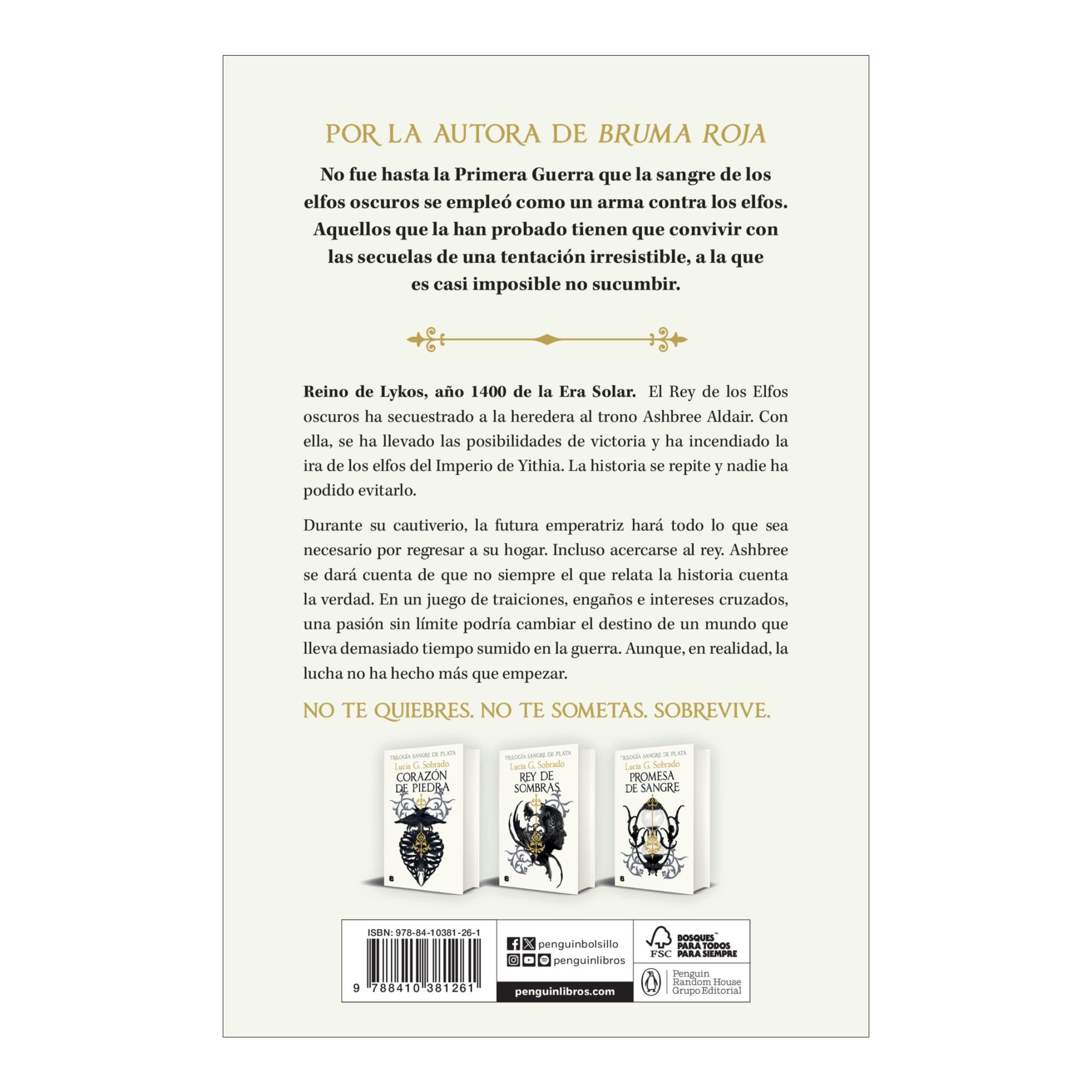 Rey de sombras (Trilogía Sangre de Plata 2) (Bolso) 2