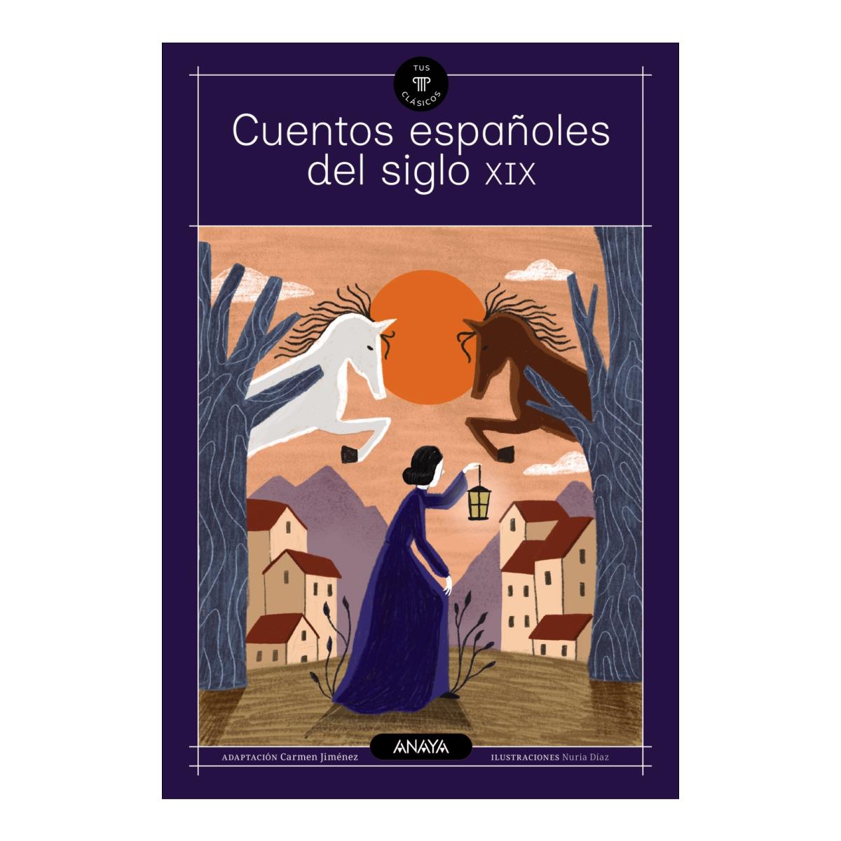 Imagem 0 de CUENTOS ESPAÑOLES DEL SIGLO XIX  (Capa Mole com Abas)