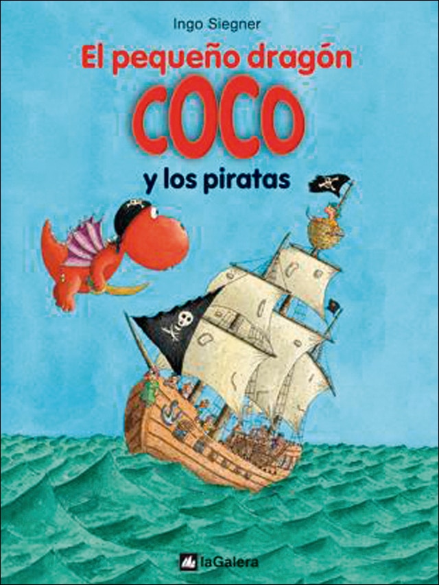 Imagem 0 de El pequeño dragón Coco y los piratas (Capa dura)