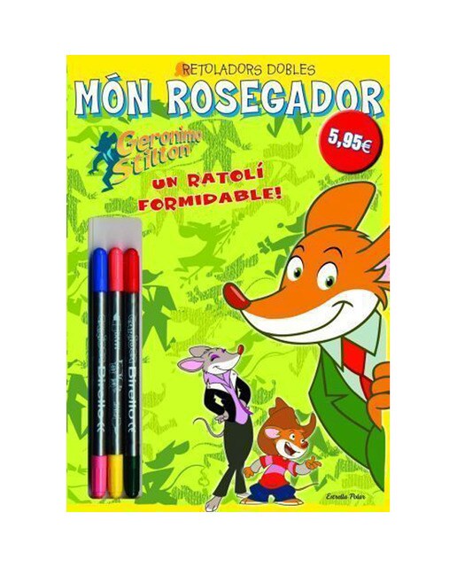 Món Rosegador. Retoladors dobles: Un ratolí formidable! (Capa mole) 1