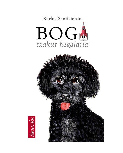 Boga, txakur hegalaria (Capa mole com abas) 1