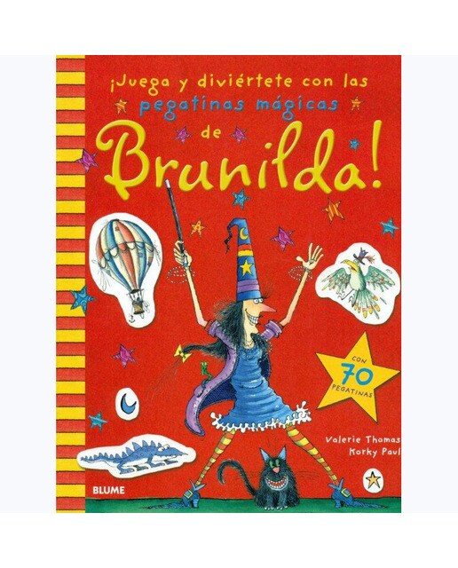 Juega y diviértete con las pegatinas mágicas de Brunilda (Capa mole) 1
