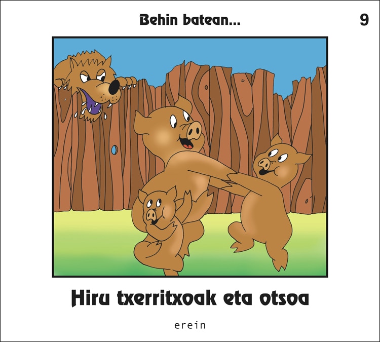 Hiru txerritxoak eta otsoa (Capa mole) 1