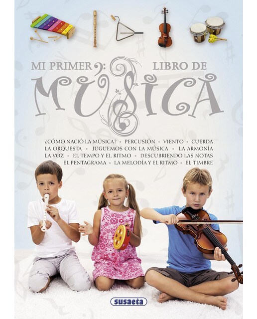 Mi primer libro de música(Tapa dura) 1