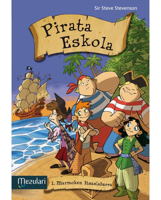 Pirata eskola. Marmoken itsaslabarra(Tapa blanda) 1