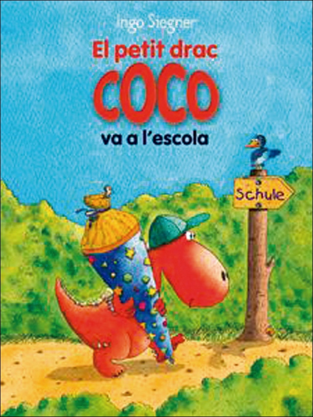El petit drac Coco va a l'escola