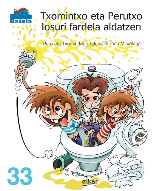 Txomintxo eta Perutxo Iosuri fardela aldatzen (Capa mole) 1