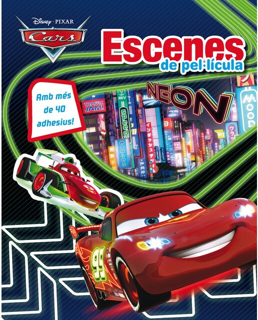 Cars Neon. Escenes de pel·lícula