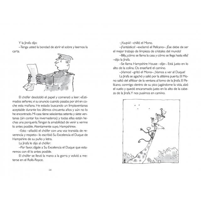 La Jirafa, el Pelícano y el Mono (Colección Alfaguara Clásicos)  (Tapa dura) 4
