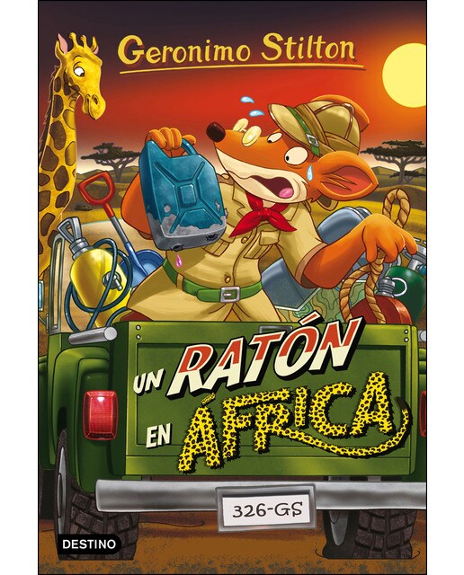 Un ratón en África: Geronimo Stilton 62  (Tapa blanda con solapas) 1