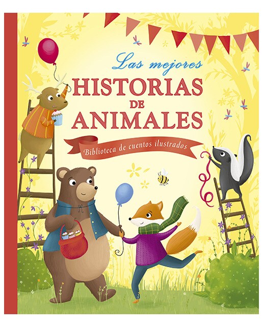 Imagen 0 de Las mejores historias de animales: Biblioteca de cuentos ilustrados (Tapa dura)