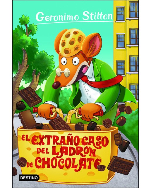 Imagen 1 de El extraño caso del ladrón de chocolate: Geronimo Stilton 69  (Tapa blanda con solapas)