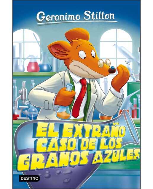 El extraño caso de los granos azules: Geronimo Stilton 70  (Tapa blanda con solapas) 1