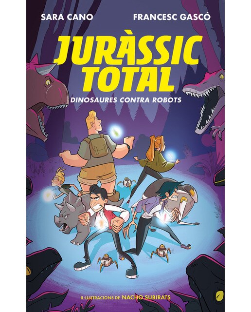 Imagen 1 de Juràssic Total 2 - Dinosaures contra robots  (Tapa dura)