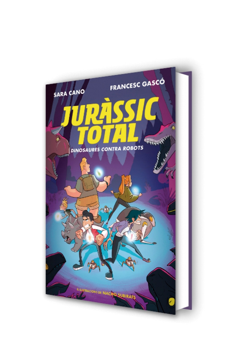 Imagen 3 de Juràssic Total 2 - Dinosaures contra robots  (Tapa dura)
