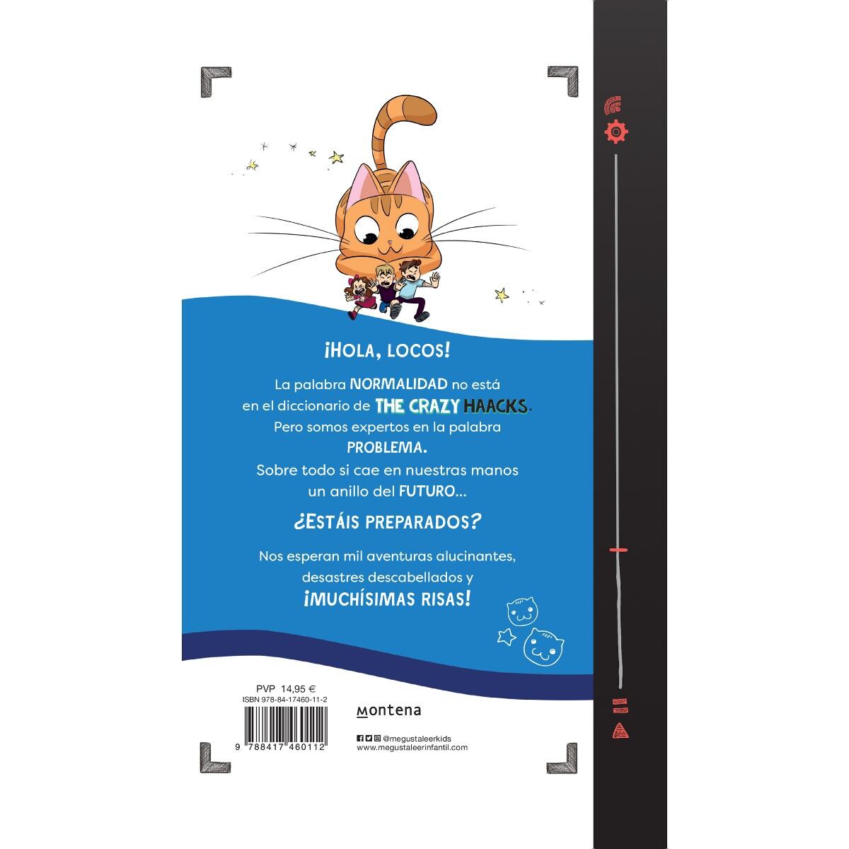 The Crazy Haacks y el misterio del anillo (The Crazy Haacks 2)  (Tapa dura) 2