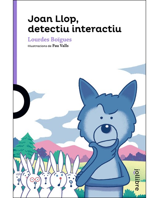 Portada de Joan Llop, detectiu interactiu (Tapa blanda).