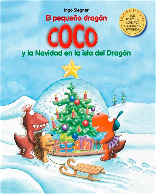 El pequeño dragón Coco y la Navidad en la isla del Dragón  (Tapa dura)